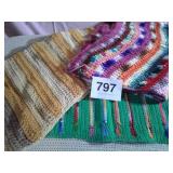 3 - AFGHAN BABY BLANKETS