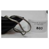 2 VINTAGE 925 STERLING BANGLE BRACELET
17