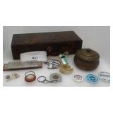 CARVED WOOD BOX, POZZONI