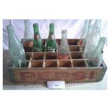 PEPSI CRATE W A FEW BOTTLES