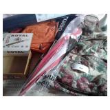 NEW UMBERELLA, AUTO REPLACEMENT CARPET, CLOTHES