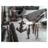 LOT OF PRIMITIVE TOOLS