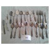 VTG SILVERWARE, SOME 1881 ROGERS, CAMBRIDGE