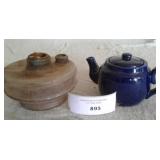 VTG LANTERN BASE AND VTG 1936 GREENFIELD VILLAGE