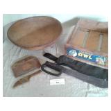 BLACKIE COLLINS MACHETE, CRATE, LARGE WOODEN