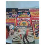 COLLECTION OF RECORD ALBUMS- DICK CLARK, BEEGEES,