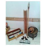 ORIENTAL ITEMS, KNIVES, CUPS ETC.