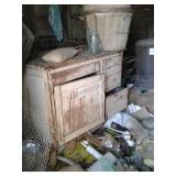 CONTENTS OF SMOKE HOUSE, "WOODSTOVE NOT INCLUDED"