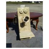 EARLY HANGING WALL PHONE
