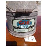 GOFF 2 GAL. GALVANIZED WATER CAN