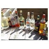 BOTTLES OF LIQUOR
