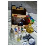 CHILDS PORCELAIN PLATE, MISC. ITEMS