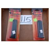 (2) NEW 9MM MAGAZINES