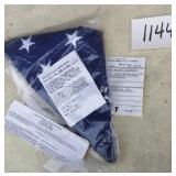 FLAG FLOWN AT USS ARIZONA MEMORIAL