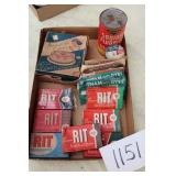 ANTIQUE PRODUCTS, RITT DYE & OTHERS