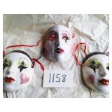 COLLECTORS MASKS...PORCELAIN???