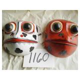 WOODEN HINGED MASKS
