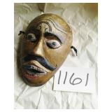 VINTAGE WOODEN MASK