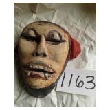 VINTAGE WOODEN MASK