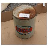 RILCO 5 GAL. SHORTENING CAN