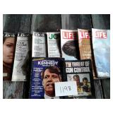 COLLECTION OF LOOK, JOURNAL, LIFE MAGAZINES