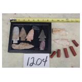 17 PCS. GOOD INDIAN ARTIFACTS