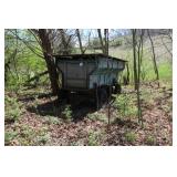 OLD WOOD HORSE DRAWN WAGON WOOD