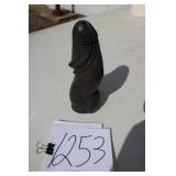 7 1/2" ANCIENT WOOD PENIS SMOKING PIPE