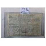 1837 LAND DEED