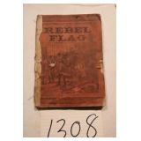 1887 BOOK REBEL FLAG EIGHTEEN MONTHS A