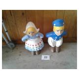 KISSING STATUES 20"TAll