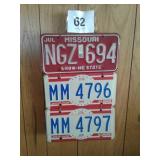 LICENSE PLATES