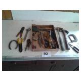 Estwing framing hammer crescent wrenches vice