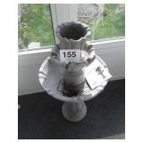 RECHARGEABLE GARDEN. FOUNTAIN