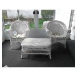 WICKER FURNITURE X3