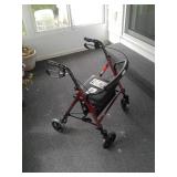 NEVER USED MEDICAL LUMEX 4-WHEEL ROLLATOR