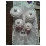 4PC. CANISTER SET