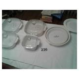 5PC CORNINGWARE DISHES