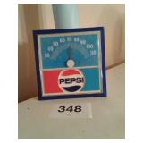 PEPSI TEMPERATURE GAUGE 9" x 9"