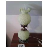 FENTON-GONE WITH THE WIND STYLE LAMP