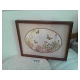 FRAMED BUTTERFLY PRINT