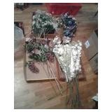 ARTIFICIAL FLOWER DECORATIONS WITH TOTE