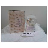 PRECIOUS MOMENTS FIGURINE WATER GLOBE/MUSICAL BOX