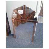 GORGEOUS HANGING MIRROR 37"TALL 25"WIDE