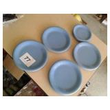 BLUE PLATES