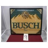 VINTAGE BUSCH BEER CLOCK