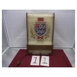 LIGHTED OLD STYLE BAR SIGN