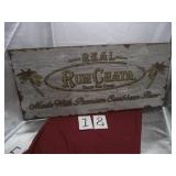 LARGE RUM CHATA WALL ADVERTISING SIGN