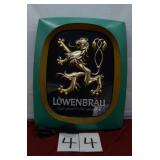 VINTAGE LOWENBRAU LIGHTED SIGN