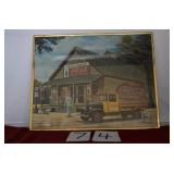 VINTAGE TEXACO/COCA COLA STORE ADVERTISING